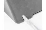 GNIAZDO MEBLOWE SOFITO, 2 X GNIAZDO SCHUKO, USB A+C, KABEL 1,5m, SZARY FLOK, Z MOCOWANIEM