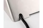 GNIAZDO MEBLOWE SOFITO, 2 X GNIAZDO SCHUKO, USB A+C, KABEL 1,5m, INOX Z MOCOWANIEM