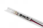 WŁĄCZNIK BEZDOTYKOWY ŚCIEMNIALNY DO PROFILI LED Z KONEKTOREM COB, 12V/24V max. 5A