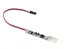 WŁĄCZNIK BEZDOTYKOWY ŚCIEMNIALNY DO PROFILI LED Z KONEKT COB I PRZEW 15cm (2x0,20), 12V/24V max. 3A