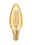 Żarówka RL-C35 824/C/E14 FIL Gold