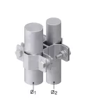 Uchwyt ścienny do rury fi48,3/fi40 TYP AN-882-40/OG/