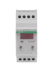 Cyfrowy regulator temperatury -25-130°C z LCD - montaż DIN styk: 1NO 230V AC, bez sondy temp.