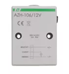 Automat zmierzchowy z wewnętrznym czujnikiem światłoczułym;12V AZH-106-12V