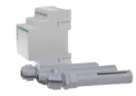 Przekaźnik kontroli poziomu cieczy dwu stanowy PZ-829, montaz na szynie DIN,styk: 2x1NO/NC 230V