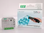 Radiowy dwukanałowy sterownik LED 12V - montaż PDT 10÷16V DC