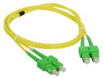 Patch cord SM SC/APC-SC/APC duplex 9/125 (G.657.A1) 2.0m ALANTEC