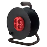 Zwijak bębnowy fi 275mm 4x2P+Z 250V~/16A z zabezpieczeniem termicznym ZB-40