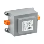 PSZ 160 400/ 12V PSZ Jednofazowy transformator IP30 na szynę DIN TH-35 w obudowie z zabezpieczeniem