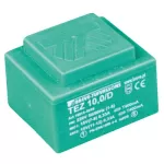 TEZ 1,5/D 110/15V TEZ Jednofazowy transformator do obwodów drukowanych zalewany