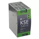 KSE 24012M 230/ 12VDC 20A Zasilacz impulsowy stabilizowany IP20 na szynę DIN TH-35 z zabezpieczeniem mozliwością regulacji napięcia