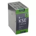 KSE 24024M 230/ 24VDC 10A Zasilacz impulsowy stabilizowany IP20 na szynę DIN TH-35 z zabezpieczeniem mozliwością regulacji napięcia