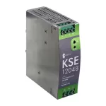 KSE 12048M 230/ 48V DC 2,5A Zasilacz impulsowy stabilizowany IP20 na szynę DIN TH-35 z zabezpieczeniem, możliwością regulacji napięcia