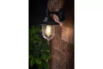 OPRAWA OGRODOWA TOSKANA-AD, E27, max.60W, IP54, AC220-240V, 50-60Hz, KINKIET PROSTY, CZARNA