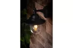 OPRAWA OGRODOWA TOSKANA-AD, E27, max.60W, IP54, AC220-240V, 50-60Hz, KINKIET PROSTY, CZARNA