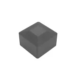 Zaślepka profilu montażowego szara