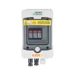 Rozdzielnica przyłączeniowa DC z ogranicznikiem przepięć 1000V typu 1+2, 1x łańcuch PV, 1x MPPT