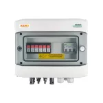 Rozdzielnica przyłączeniowa DC+AC z ogranicznikiem przepięć 1000V typu 2, 2x łańcuch PV, 2x MPPT // 16A 3-F