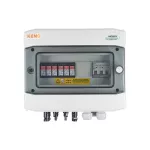 Rozdzielnica przyłączeniowa DC+AC z ogranicznikiem przepięć 1000V typu 1+2, 2x łańcuch PV, 2x MPPT // 25A 3-F