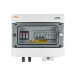 Rozdzielnica przyłączeniowa DC+AC z ogranicznikiem przepięć 1000V typu 1+2, 1x łańcuch PV, 1x MPPT // ogr. AC typ 1+2, 10A 3-F