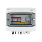 Rozdzielnica przyłączeniowa DC+AC z ogranicznikiem przepięć 1000V typu 1+2, 2x łańcuch PV, 2x MPPT // 20A 3-F