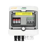 Rozdzielnica przyłączeniowa DC+AC z ogranicznikiem przepięć 1000V typu 2, 2x łańcuch PV, 1x MPPT // 16A 3-F