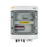 Rozdzielnica przyłączeniowa DC+AC z ogranicznikiem przepięć 1000V typu 2, 2x łańcuch PV, 2x MPPT // ogr. AC typ 2, 16A 3-F