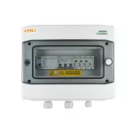 Rozdzielnica przyłączeniowa AC z ogranicznikiem przepieć typ 1+2, 10A 3-F, RCD 100mA typ A