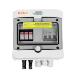 Rozdzielnica przyłączeniowa DC+AC z ogranicznikiem przepięć 1000V typu 2, 1x łańcuch PV, 1x MPPT // 32A 3-F