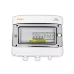 Rozdzielnica przyłączeniowa AC z ogranicznikiem przepieć typ 1+2, 10A 3-F + wyz. nadnap.