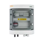 Rozdzielnica przyłączeniowa DC+AC z ogranicznikiem przepięć 1000V typu 2, 1x łańcuch PV, 1x MPPT // ogr. AC typ 2, 16A 3-F, RCD 100mA typ A