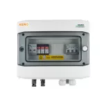 Rozdzielnica przyłączeniowa DC+AC z ogranicznikiem przepięć 1000V typu 2, 1x łańcuch PV, 1x MPPT, zab. przet. 2x15A // 10A 3-F