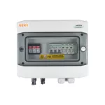 Rozdzielnica przyłączeniowa DC+AC z ogranicznikiem przepięć 1000V typu 2, 1x łańcuch PV, 1x MPPT // ogr. AC typ 1+2, 20A 3-F