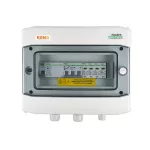 Rozdzielnica przyłączeniowa AC z ogranicznikiem przepieć typ 2, 20A 3-F, RCD 300mA typ A