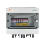 Rozdzielnica przyłączeniowa DC z ogranicznikiem przepięć 1000V typu 1+2, 6x łańcuch PV, 3x MPPT