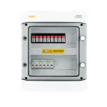 Rozdzielnica przyłączeniowa DC z ogranicznikiem przepięć 1000V, typu 1+2, 3x łańcuch PV, 3x MPPT, zab. przet. 6x15A