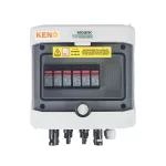 Rozdzielnica przyłączeniowa DC z ogranicznikiem przepięć 600V typu 1+2, 2x łańcuch PV, 2x MPPT