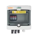 Rozdzielnica przyłączeniowa DC z ogranicznikiem przepięć 1000V typu 2, 2x łańcuch PV, 1x MPPT