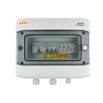 Rozdzielnica przyłączeniowa AC z ogranicznikiem przepieć typ 1+2, 40A 3-F, FR 100A, sygn. faz