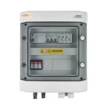 Rozdzielnica przyłączeniowa DC+AC z ogranicznika przepięć 1000V typu 1+2, 1x łańcuch PV, 1x MPPT // ogr. AC typ 1+2, 16A 3-F, RCD 300mA typA