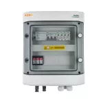 Rozdzielnica przyłączeniowa DC+AC z ogranicznika przepięć 1000V typu 2, 1x łańcuch PV, 1x MPPT // ogr. AC typ 2, 10A 3-F, RCD 300mA typ A