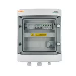 Rozdzielnica przyłączeniowa AC z ogranicznikiem przepieć typ 2, 50A 3-F, RCD 300mA typ A, FR 100A