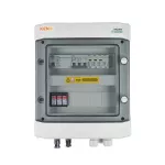 Rozdzielnica przyłączeniowa DC+AC z ogranicznikiem przepięć 1000V typu 1+2, 1x łańcuch PV, 1x MPPT // ogr. AC typ 1+2, 10A 3-F, RCD 100mA typ A