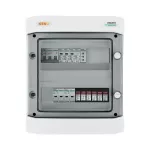 Rozdzielnica przyłączeniowa DC+AC z ogranicznikiem przepięć 1000V typu 1+2, 2x łańcuch PV, 2x MPPT, zab. przet. 4x20A // ogr. AC typ 1+2, 40A 3-F, syg. faz