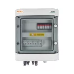 Rozdzielnica przyłączeniowa DC z ogranicznikiem przepięć 1000V typu 1+2, 4x łańcuch PV, 2x MPPT, zab. przet. 8x15A