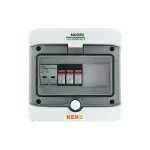 Rozdzielnica przyłączeniowa DC z ogranicznikiem przepięć 1000V typu 2, 1 x łańcuch PV, 1 x MPPT, zab. przet. 2x10A