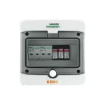 Rozdzielnica przyłączeniowa DC z ogranicznikiem przepięć 1000V typu 1+2, 2x łańcuch PV, 1x MPPT, zab. przet. 4x15A