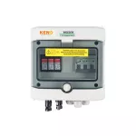 Rozdzielnica przyłączeniowa DC+AC z ogranicznikiem przepięć 1000V typu 1+2, 1x łańcuch PV, 1x MPPT // 25A 3-F