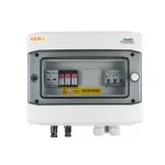 Rozdzielnica przyłączeniowa DC+AC z ogranicznikiem przepięć 1000V typu 2, 1x łańcuch PV, 1x MPPT, zab. przet. 2x15A // 16A 3-F