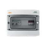 Rozdzielnica przyłączeniowa DC+AC z ogranicznikiem przepięć 1000V typu 2, 1x łańcuch PV, 1x MPPT // Ogr. AC. typ 2, 20A, 1-F, RCD 100mA typ A